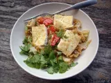 Recipe Gingery tofu and cabbage stir-fry